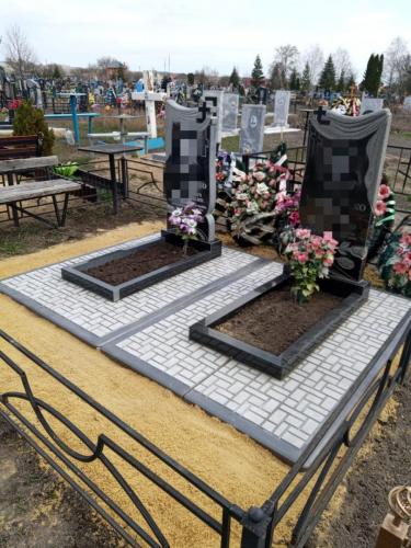 Установка гранита и демонтаж семейного захоронения