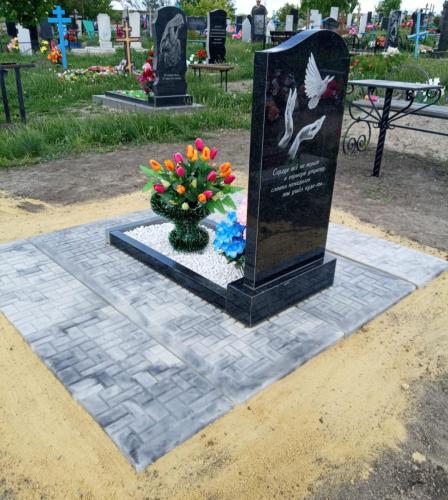Гранит 100*50 см Плиты мощения и дорожки "мраморные"